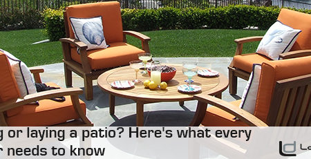 Renovating or laying a patio? Here's what every landscaper needs to know