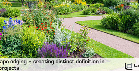 Metal landscape edging – creating distinct definition in landscaping projects